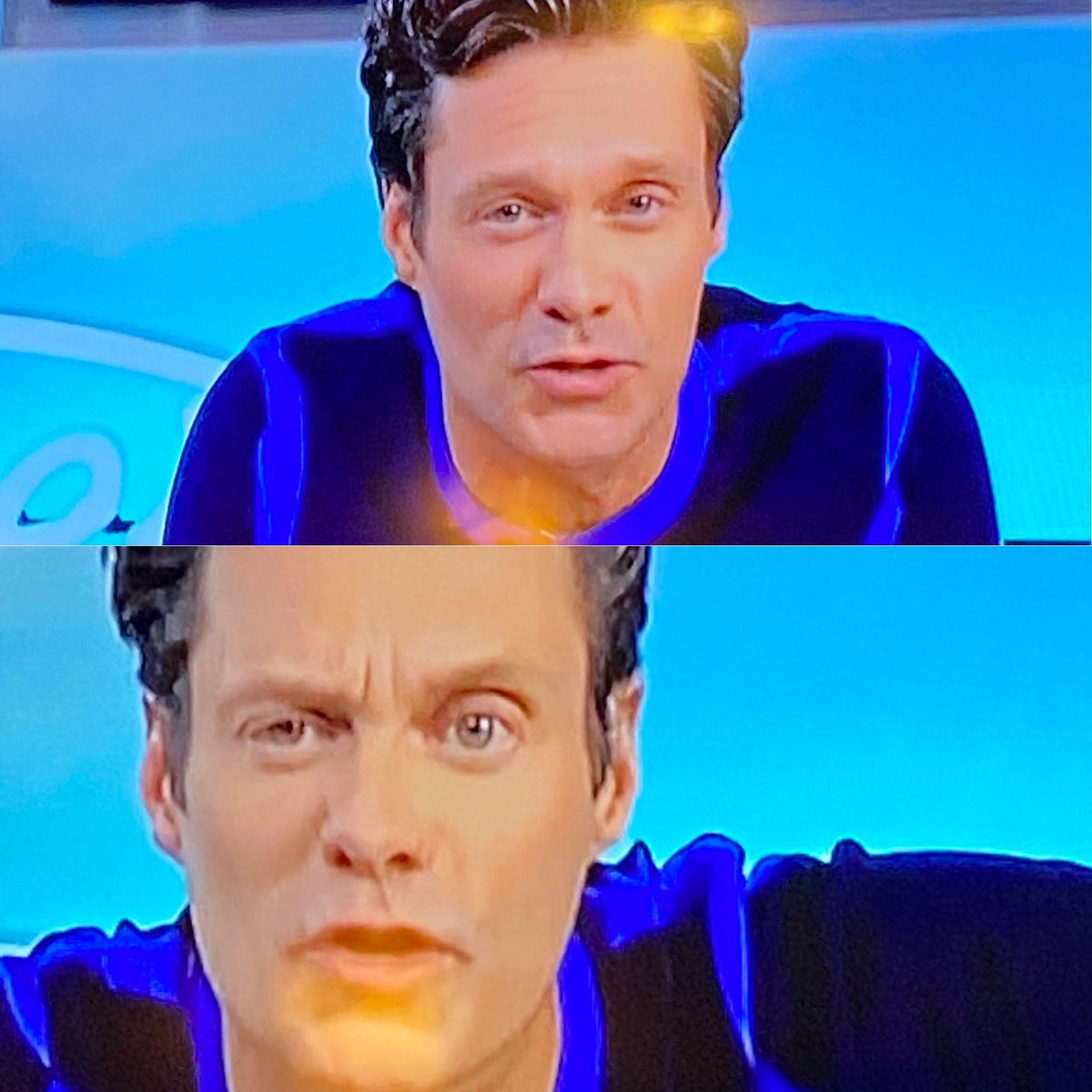 RSFeld's tweet photo. What happened to the eye? #americanidol #americanidolfinale https://t.co/Qokt7S3zmW