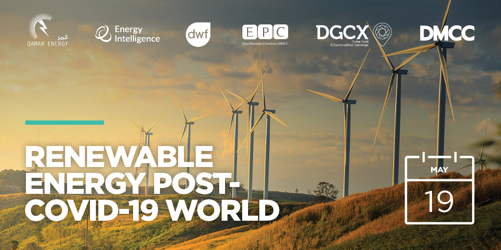 What does the future hold for renewable energy? Dubai Bureau Chief, <a href="/Oliver_Klaus1/">Oliver Klaus</a>, will be moderating a <a href="/DMCCAuthority/">DMCC</a> webinar on Renewable Energy in the Post-COVID-19 World. 
Register below:
dmcc.ae/events/renewab…