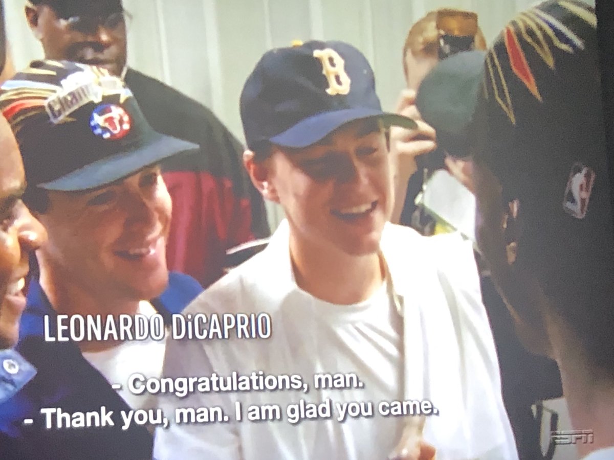 pete abraham on twitter leonardo dicaprio was a late 90s red sox