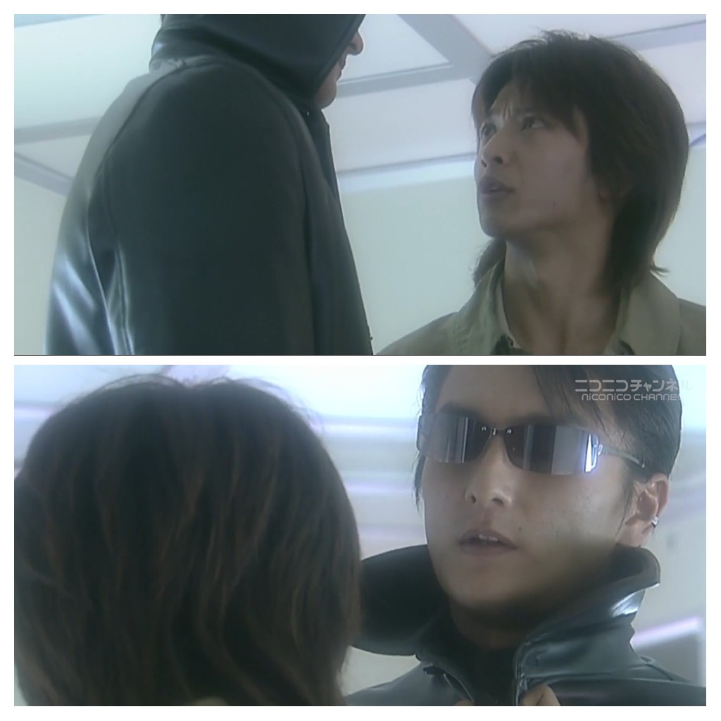 テロテアリーナ 相棒 で中園参事官を演じてる小野了さんが伊坂の配下役で出演 声が勇ましいからすぐ分かる 伊坂役の本宮泰風さんと始役の森本さんの身長差が凄い 本宮さん公称185cm 森本さん公称172cm 13cm差 何気にこの三人 レギュラー