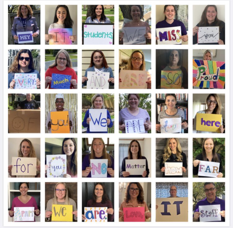 We miss our students and can’t wait to be together again! We are always here for you! #wemissourstudents #ASD4remotelearning