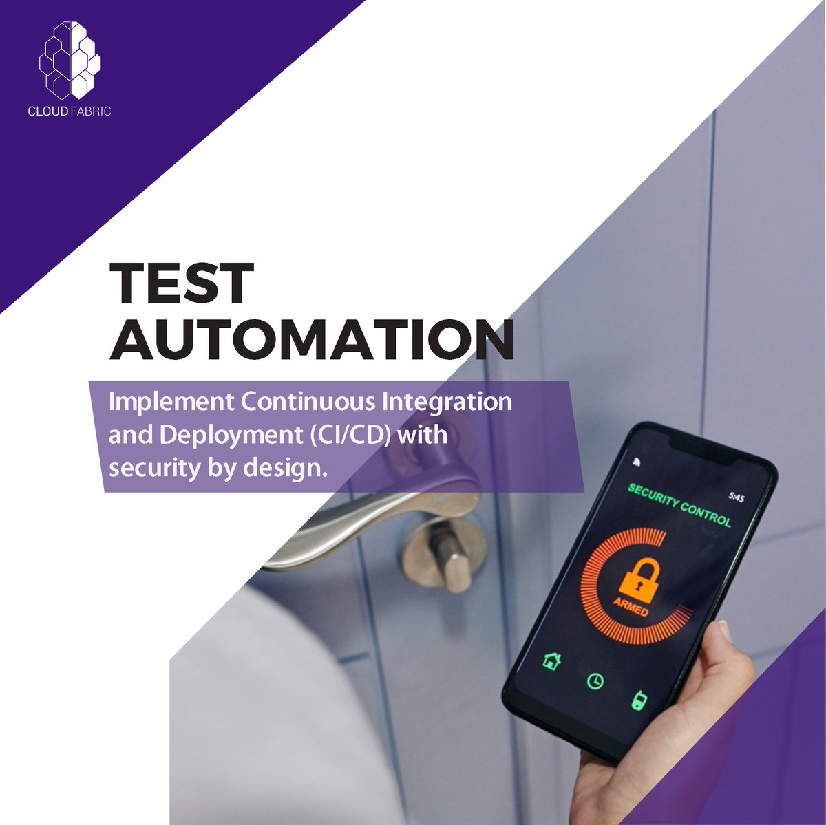 CloudFabric2's tweet photo. Implement continuous integration and deployment with security by design!

#cloudfabric #cloudintegration #cloudtechnology #cloudcomputing #cloudtech #azure #zscaler #security #automation #testautomation https://t.co/8bDlmZZ9lg