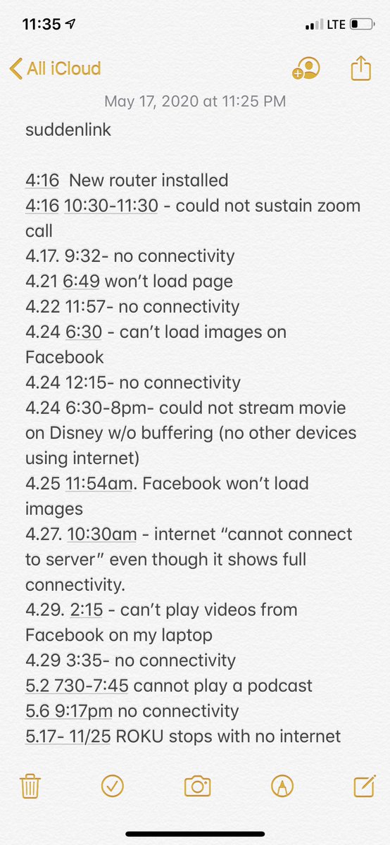 MatthewFBC's tweet photo. @SuddenlinkHelp local office says our hub is at 120% capacity but won’t replace.  My bill goes up $10 per month for no reason, and I still can’t even do a basic internet search much less stream.  This is way past old!   Y’all need to fix this! #PikevilleKY #41501 https://t.co/V3UPGIalWO