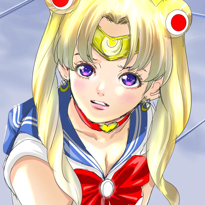 描いてみた?

 #sailormoonredraw 