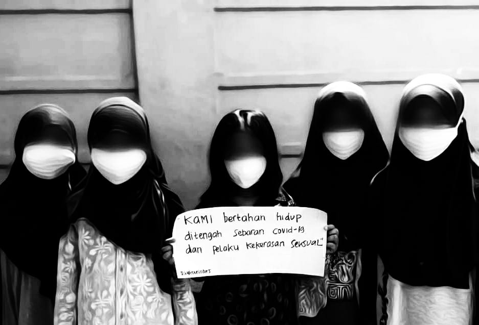 saveoursister2's tweet photo. Anak-Anak Korban Kekerasan Seksual dan Keluarganya di Jambi  terus berjuang menolak putusan Vonis bebas AL, Pelaku pencabulan. Perkara skrg ditingkat Kasasi. 
#Hukumberatpelakupencabulanak
#PulihkanBebanTraumaKami
#SaveOurSister
@infoLPSK @LBHAPIK @KomnasPerempuan @komnas_anak https://t.co/6KTf5m2uCg