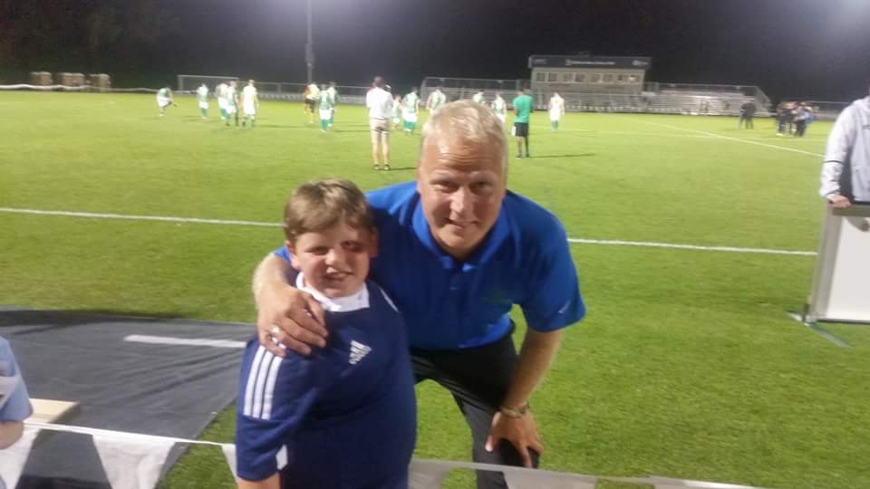 sportingkcfan38's tweet photo. Pretty cool rewatching the #MLSCup2013 final with @nate_bukaty @PumaNielsen1 and @MattBesler. One of my all time favorite memories for KCW/SKC cause my son Adam and I watched together and froze, but it was awesome. Adam considers Jimmy his favorite all time, even as a coach. 👏⚽ https://t.co/pbq74z2lgX
