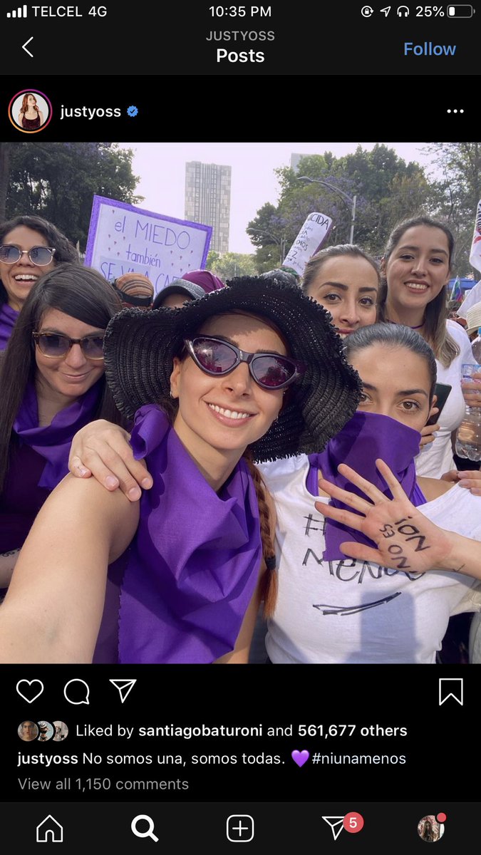 alondravl_'s tweet photo. @YosStoP Asistió a una marcha contra las violaciones, los feminicidios, estereotipos, etc. 
Y pone que no le crean a una niña que dice ser violada? Alguien me explica su doble moral? https://t.co/aOEZ9Mx3ta