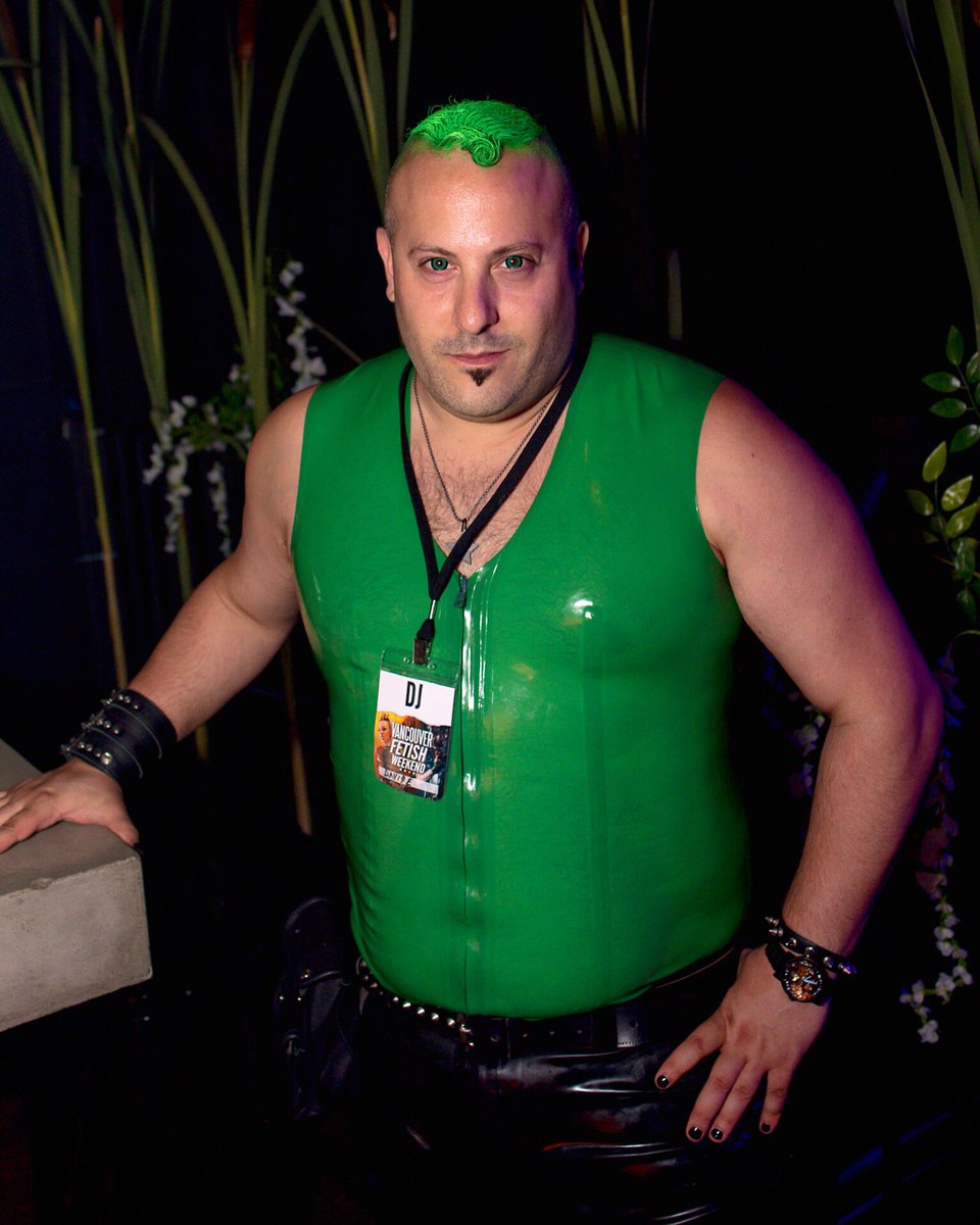 zemekissphoto's tweet photo. @DJDavide before his set at the @VanFetWeekend.

#dj #clubnight #fetishclub https://t.co/h0E3uoVn2N