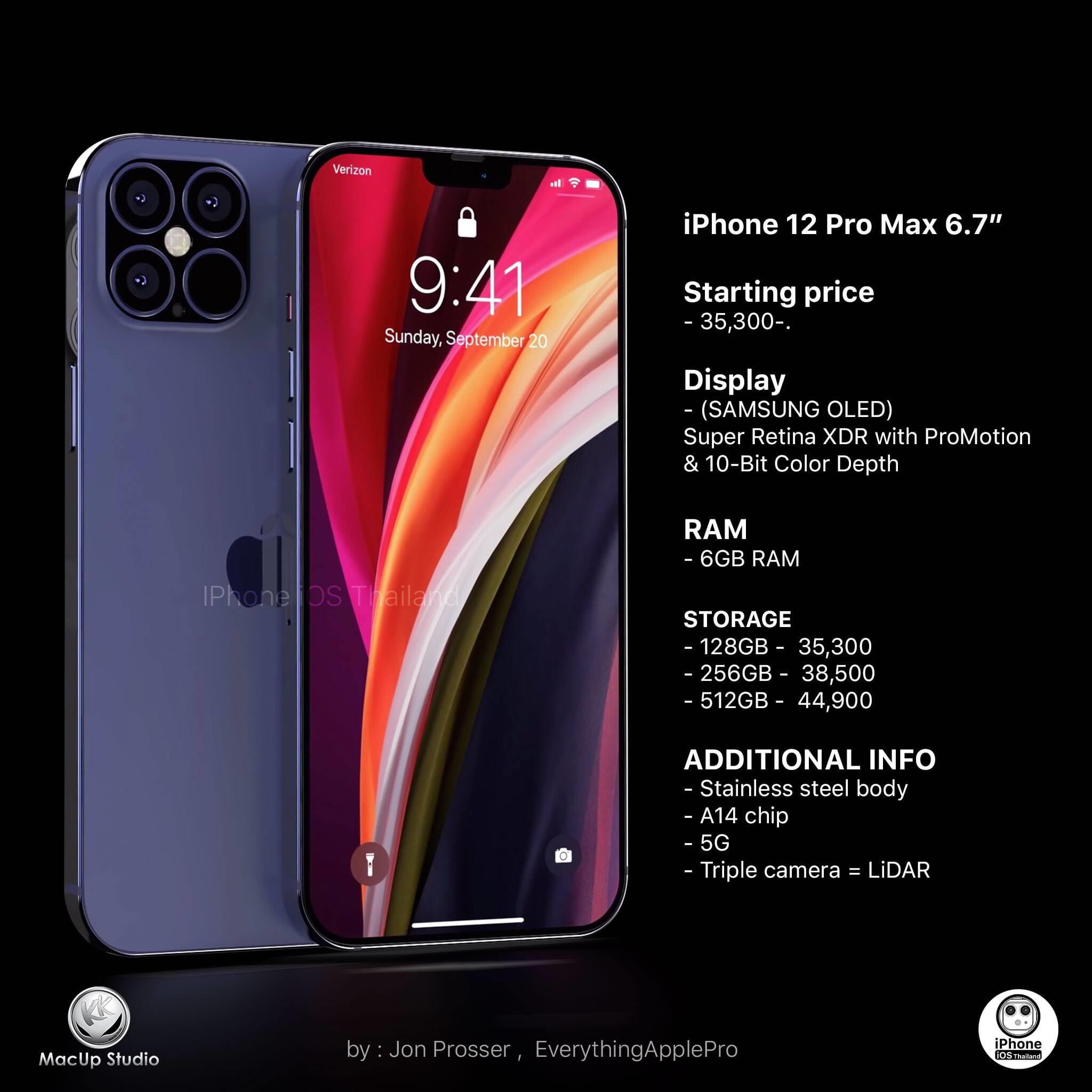 Iphone 12 Pro Price In Thailand - thecellular Iphone And ...