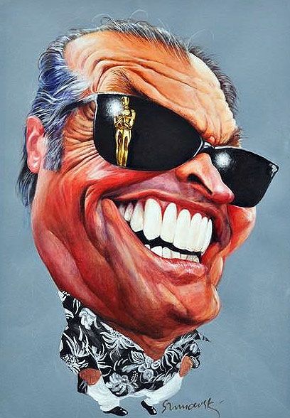 HarriGillGift's tweet photo. definitely ludicrous. Jack Nicholson  ..FOLLOW THIS BOARD FOR GREAT CARICATURES OR ANY OF OUR OTHER CARICATURE BOARDS.... https://t.co/DCdKc0LCox