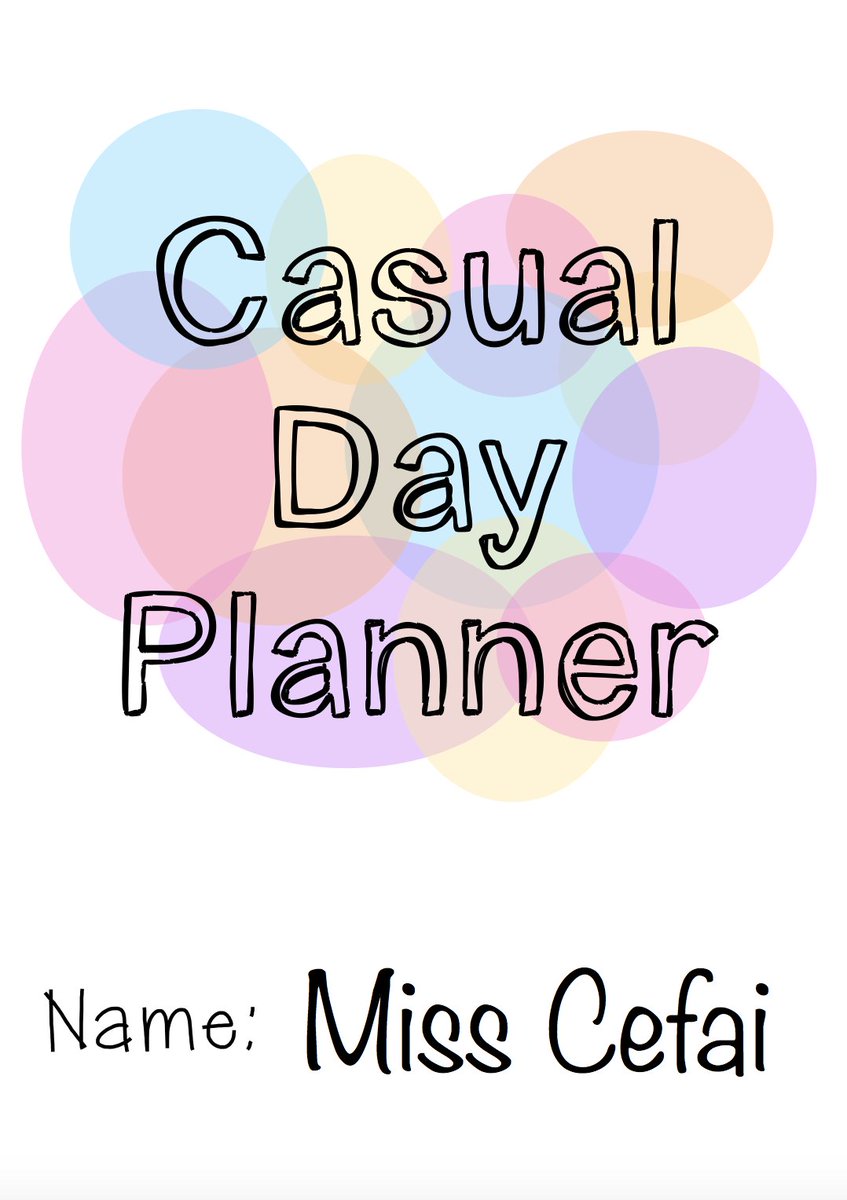OliviaCefai's tweet photo. CASUAL DAY FOLDER--- I thought id share what is in my folder for my casual days, I believe it is important to leave a feedback sheet for the classroom teacher about the day and to also document what work I did with that class on the day #acuedu_p #casualteacher https://t.co/snpF5nQtFN