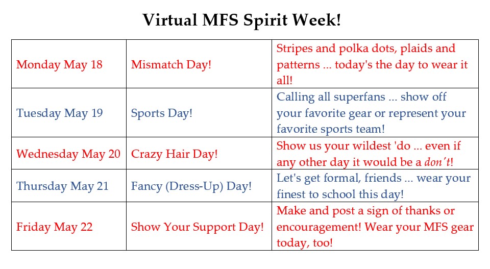 ClarksonMFS's tweet image. Here are details for the week ... #VirtualMFS