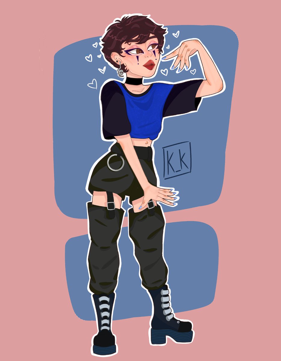 muuDDy_'s tweet photo. Lo siento, no me pude resistir a dibujar al Alexby del Au de @nyxnerebus con uno de los makeup de SailorFag. ๐ ๐
#DivaSquad #VegeBeautyGuruAU #AlexDiva https://t.co/U24F6btY2y