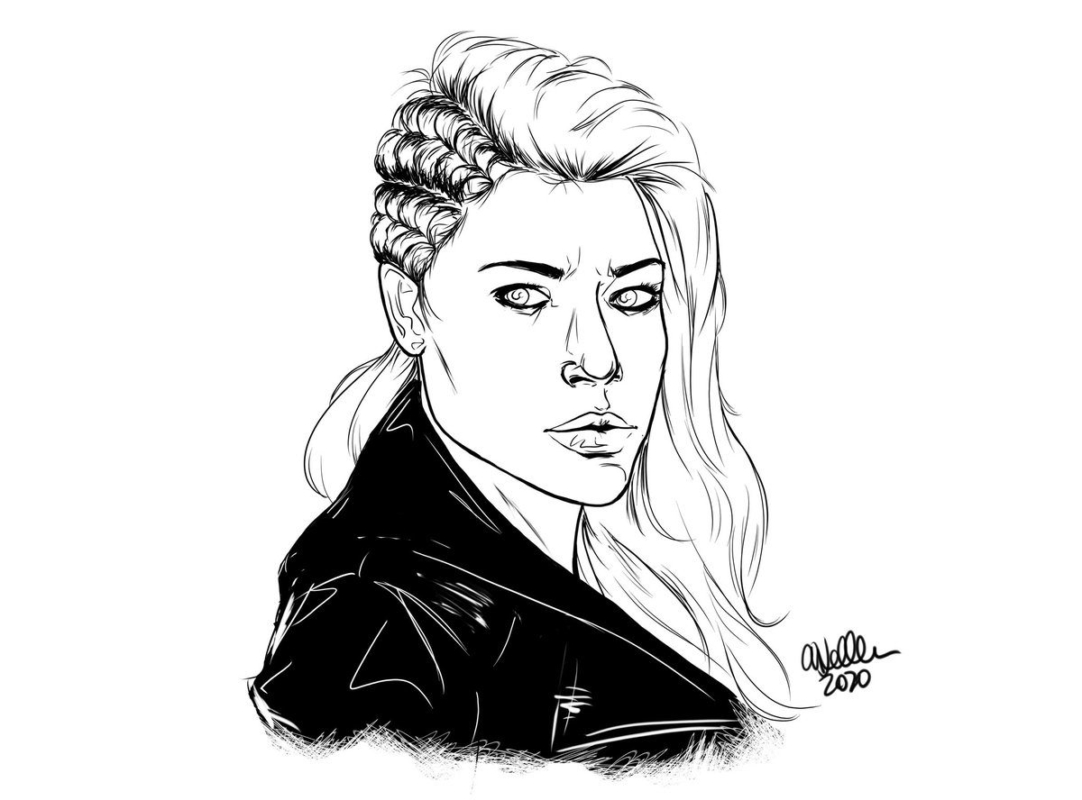 CloneClubAUS's tweet photo. It’s been a minute since I drew anything @OrphanBlack. Guess today just hit me right in the feels. Throwing it back to S1 Sarah Manning. #OrphanBlack https://t.co/lZAHLFoqDA