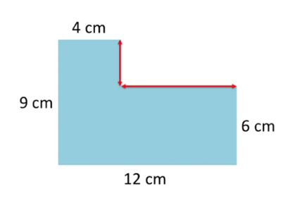 STC_6MT's tweet photo. Good morning!  I hope you had a lovely weekend.  Here's your maths challenge.  Can you work out the perimeter of this shape.  Watch out for the two missing lengths! https://t.co/T0bPlgQqkR