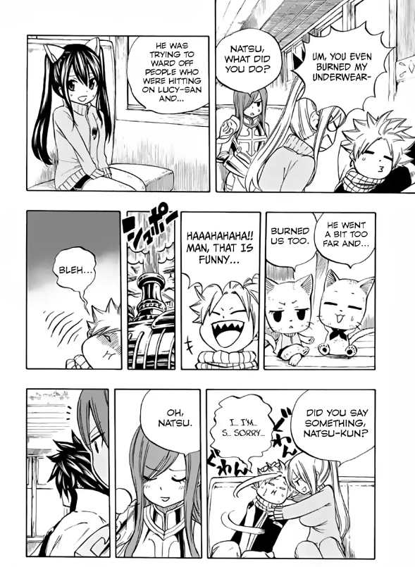 Day 139 of 366 of NaluNatsu jealous of people flirting with Lucy