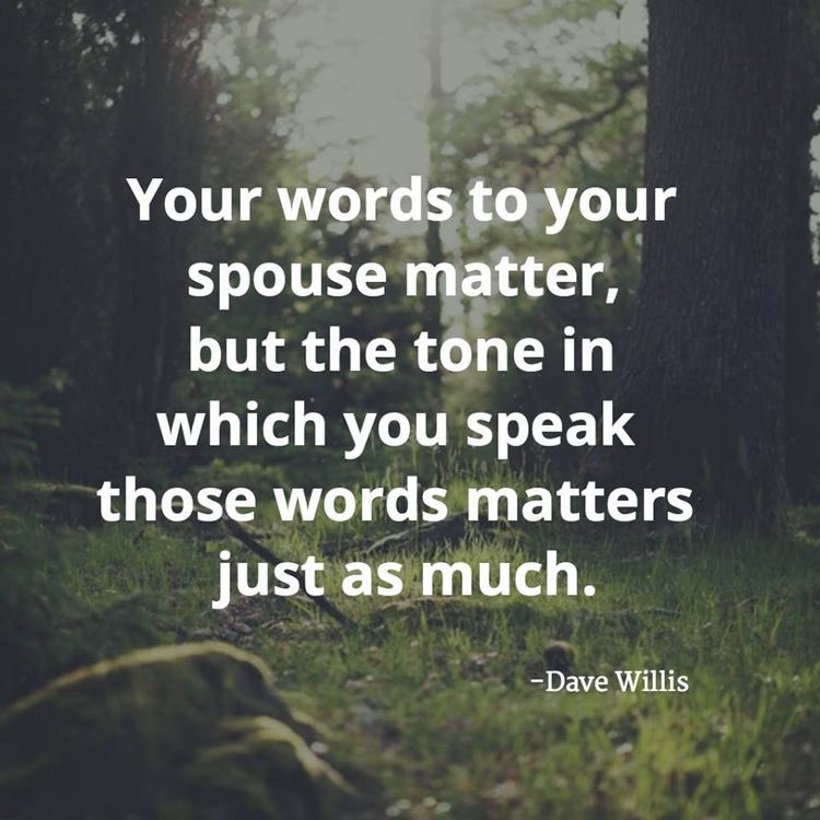 How do you normally talk to your husband/wife? Do you use a gentle, loving tone as a default, or do you sound uninterested or annoyed most of the time? Remember, one way that your decision to love manifests is in the manner by which you speak with your spouse.💕 Think about it.