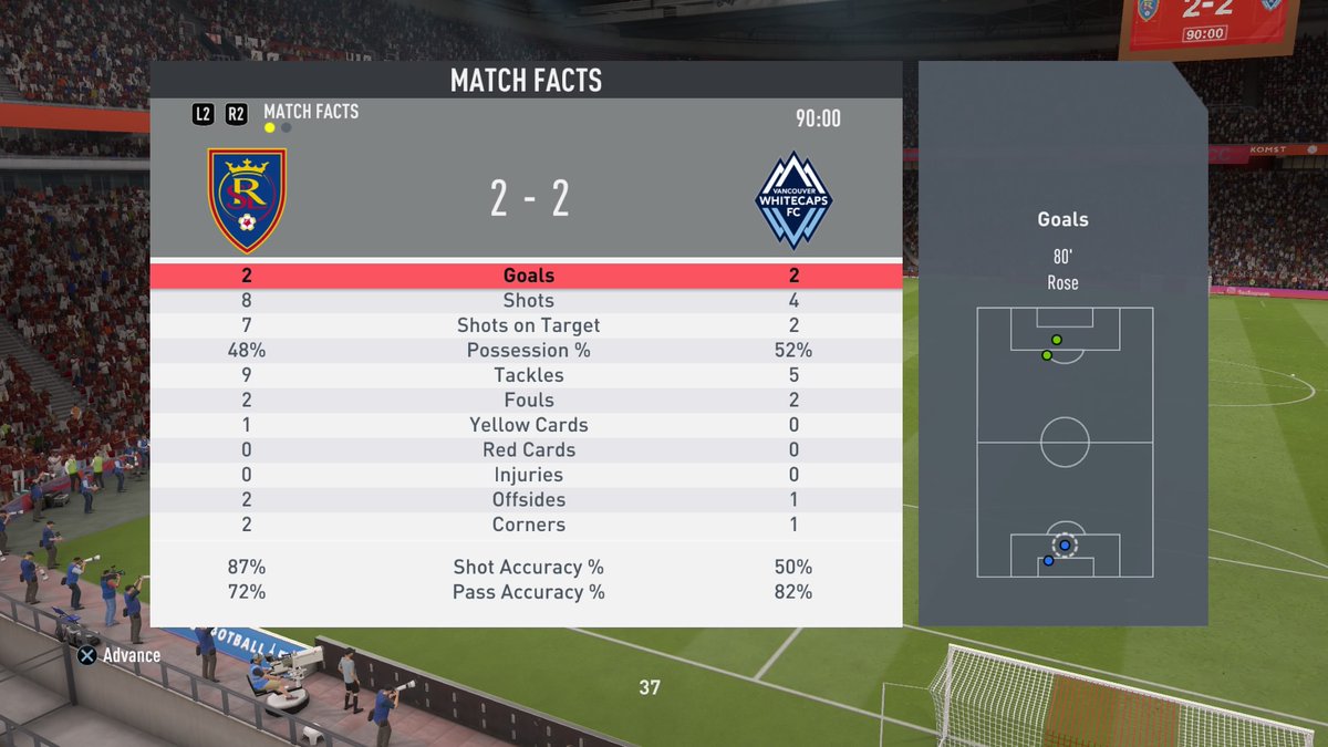 CapsCvpl's tweet photo. Gg tonight! @CvplF y'all played good! But unfortunately we got to share the one point tonight. Thanks for showing the viewers a good match! We look forward to playing again in the near future. https://t.co/dYtZyYtBkT