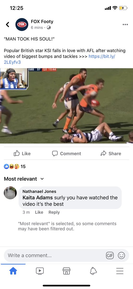 rygram13's tweet image. This isn’t real, fox footy posting about @KSIOlajidebt 😂😂😂