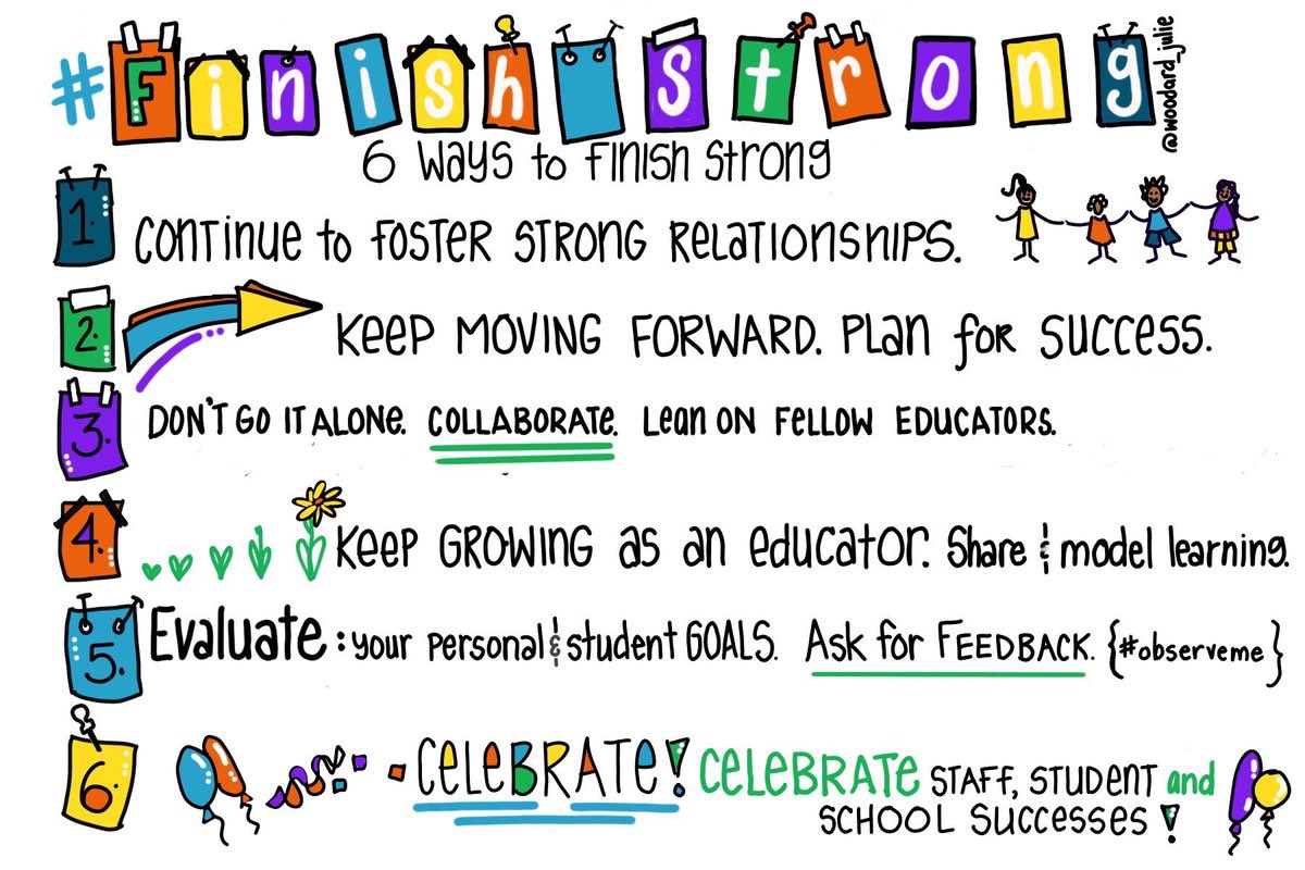 hus_mrc's tweet photo. We’re finishing up this school year 🌈 even though there has been a few unexpected bumps you still can FINISH STRONG 🎉 https://t.co/WdQnpUMzXE
