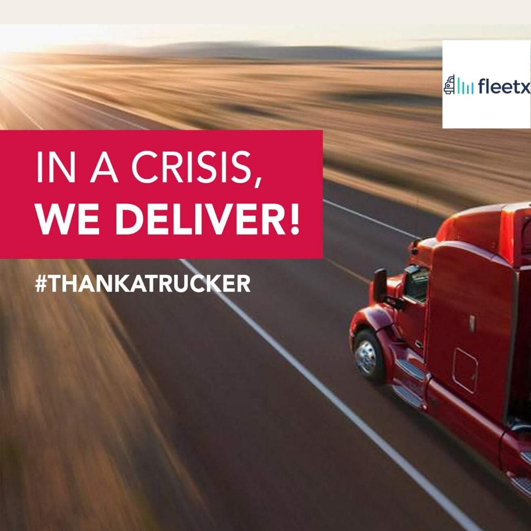 fleetx_io's tweet image. When the days run together to get products to the stores and medical supplies to those in need. Thank you truckers – your courage, hard work, and bravery keeps us safe.
#ThankATrucker  #SafetyForDrivers #CoronaHero #Fleetx #CoronaLockdown #SupplyChain #Logistics