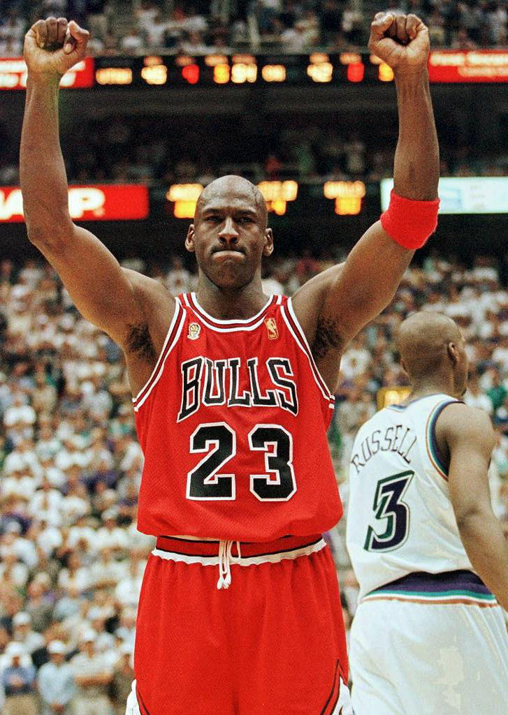 6-for-6:1997: MJ overcomes The Flu to secure his 5th