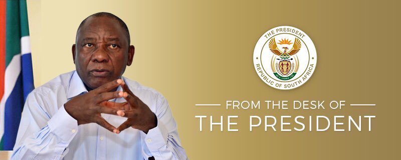 CyrilRamaphosa's tweet photo. As we navigate these turbulent waters, our Constitution is our most important guide and our most valued protection. Our robust democracy provides the strength and the resilience we need to overcome this deep crisis.
 
 https://t.co/IL8DctYoWu https://t.co/L5n90ET4pn