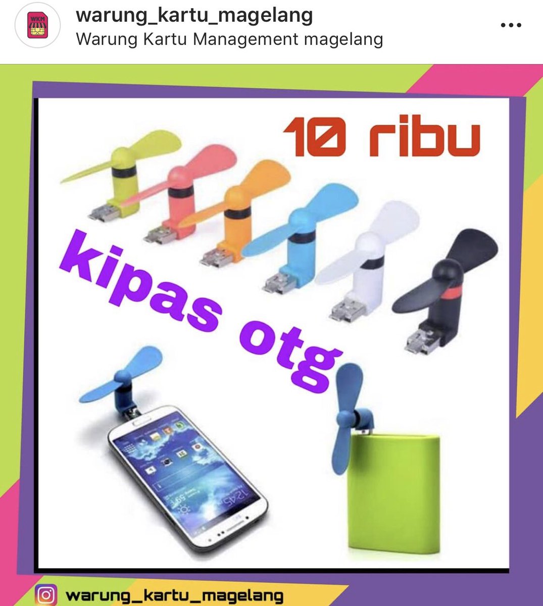 wkmmagelang's tweet photo. Monggo acc hp nya kak..
Murah dan lengkap kak...
#microsd #acchp #softcase #magelang #acchpmagelang #acchpmurah #acchp #pulsamurah #paketdatamurah #nomercantikmagelang #nomercantikmurah #indosat #xl #axis #smartfren #tri #wkmgroup #wkmmagelang https://t.co/6rb83iw63W