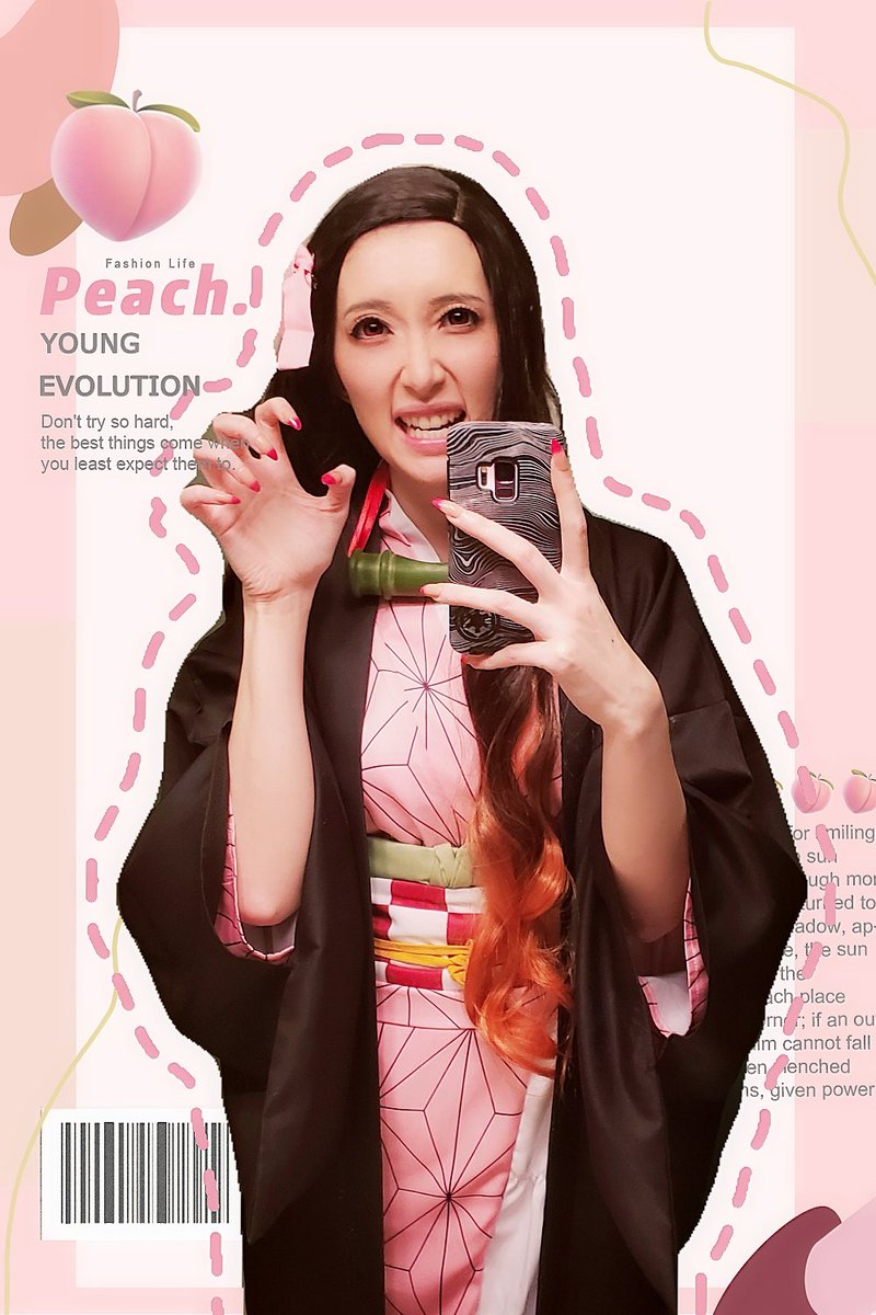 tartecosplay's tweet photo. Put the finishing touches on Nezuko today in honor of the final #DemonSlayer chapter! I would have worn her to #ACEN2020 but. Ah well. :') There's always photoshoots in the woods and next year! https://t.co/JU6IiVSotr