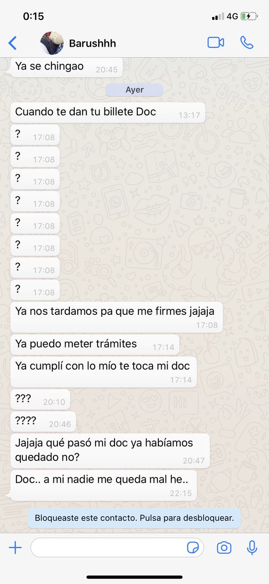 ArmandoSigala1's tweet photo. @Principal_mx estas son las amenazas de uno de sus empleados de nombre Carlos Barush Ruiz Galindo para que la gente se cambie con su afore PRINCIPAL... además acosando a la personas de esta manera...? https://t.co/J7PRXswyy7