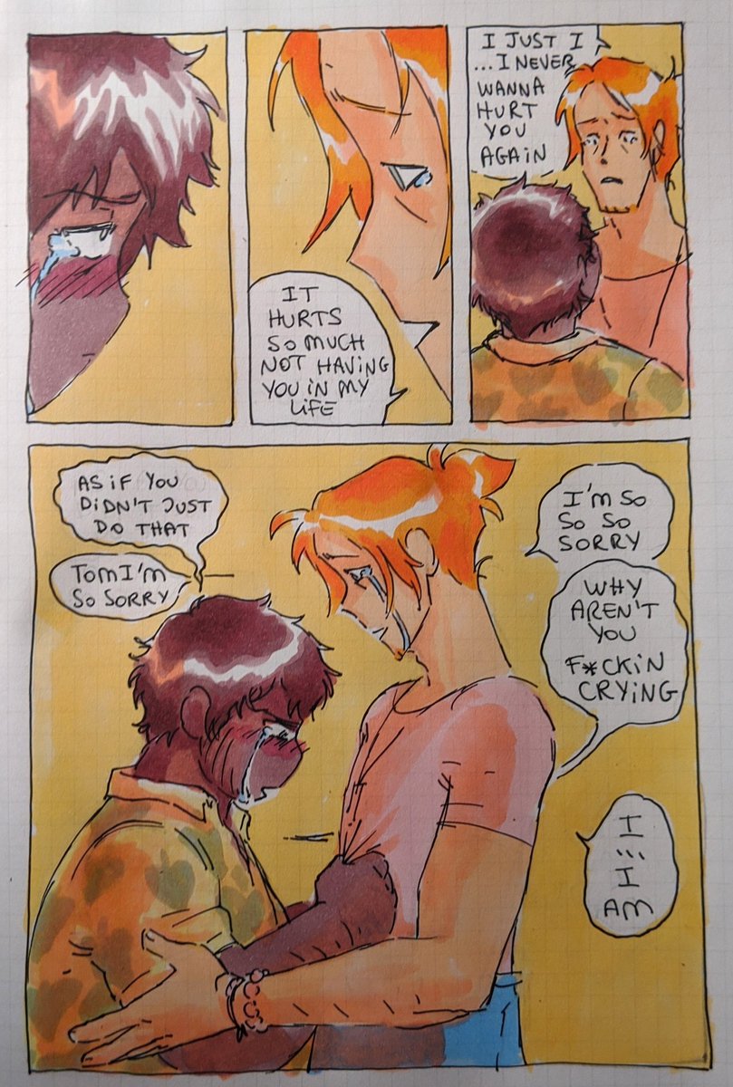 P 30 // Tom nook x redd gijinka fancomic. Next page is last page :')I love these two guys, they re both a hot mess and have no idea what they re doing. They re just trying their best  #ACNH    #AnimalCrossing    #AnimalCrossingNewHorizons  