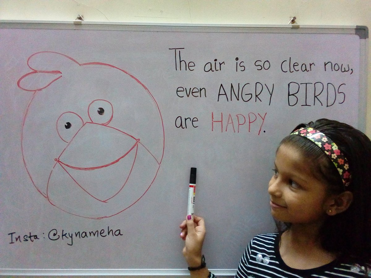 1linerbaba's tweet photo. The concept and the line, both belong to my 9 year old daughter, Kyna. 
Please show her your love on instagram: @kynameha https://t.co/ac0OccM8xC