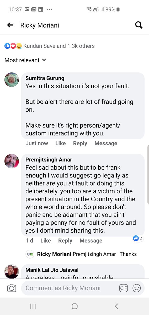 ChandurMoriani's tweet photo. @nitin_gadkari @nsitharaman @accmumbai @accsahar @HardeepSPuri @Ministry_CA @jayantsinha @DGCAIndia @MoCA_GoI @narendramodi @EthiopiaMumbai @flyethiopian Nitinjee Nirmalajee no Revert from any posted in Facebook 1300 likes 200 comments 35000 views will fight till the end https://t.co/4hrFGq5r5k