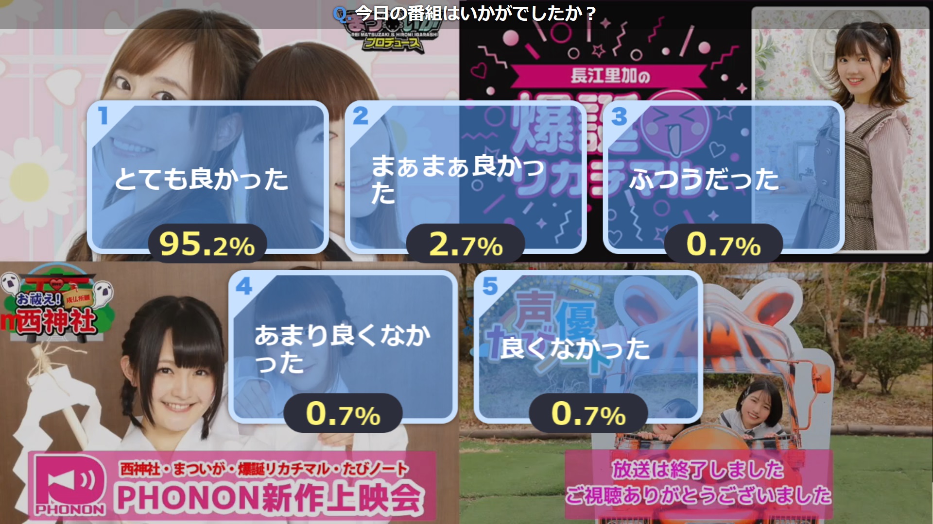 Halical ハリカル 吉田有里 おじさんに足をかけられて転んで泣くw ドッグトレーナーと何かあった 西明日香 W ドローンがttの様に制御不能w 罰ゲームは古代ローマの拷問w ニコ生 19 10 09 00開始 Phonon新作上映会 西神社 まついが みナシ