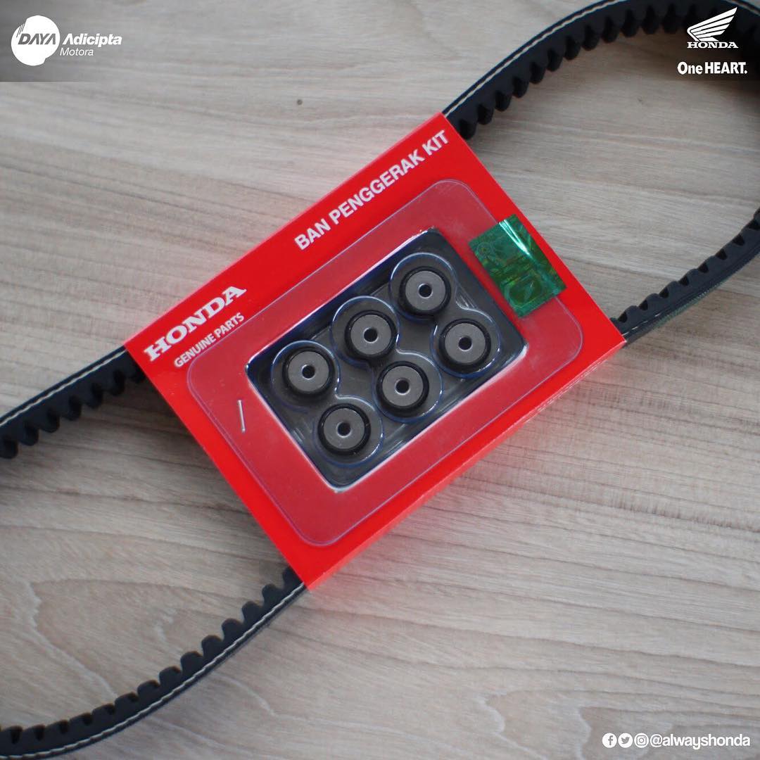 alwayshonda's tweet photo. Brosis tau nggak fungsi dari Drive Belt itu apa? Dan kapan harus menggantinya? #AlwaysHGP https://t.co/86o8Hcj6NR