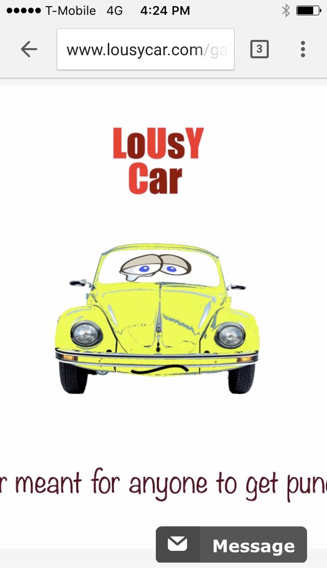 LousyCar's tweet photo. LoUsY Car - Loan Us Your Car #rideshare #save #meh https://t.co/lG5xSdOL6t
