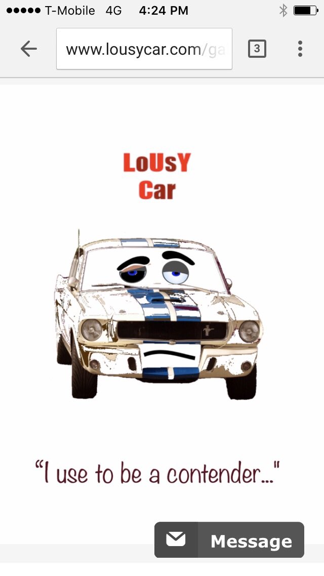 LousyCar's tweet photo. LoUsY Car - Loan Us Your Car #rideshare #save #meh https://t.co/lG5xSdOL6t