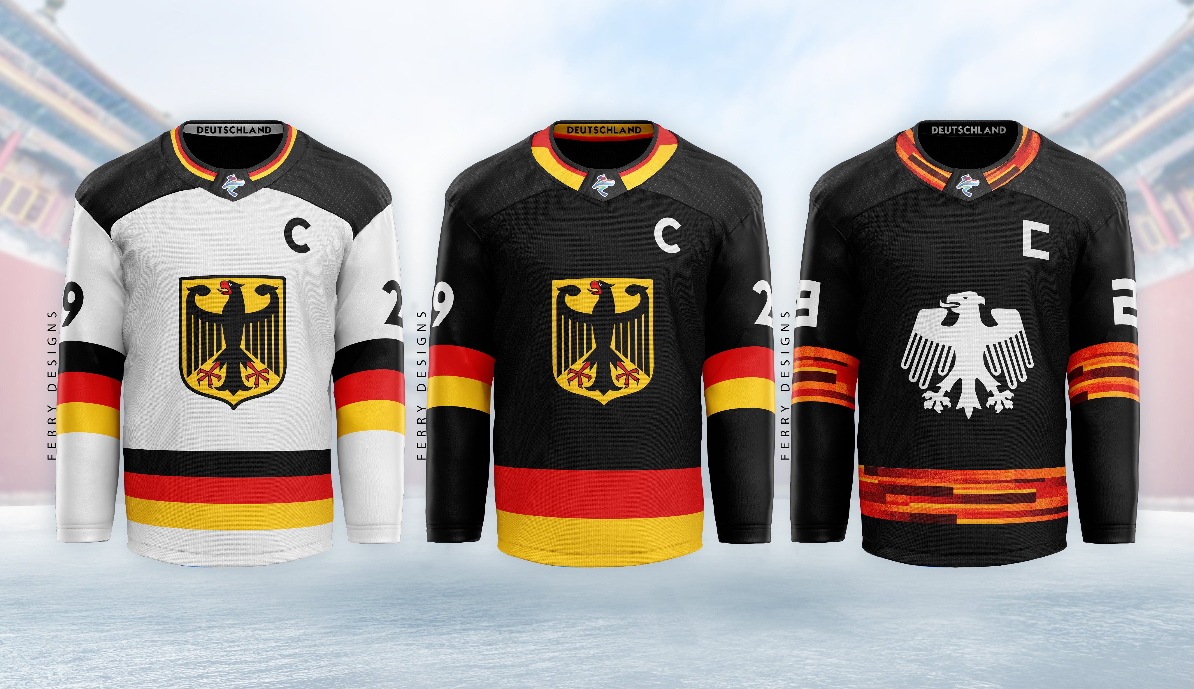 2022 Olympic Hockey Jersey Concepts by FerryDesigns : r/hockey