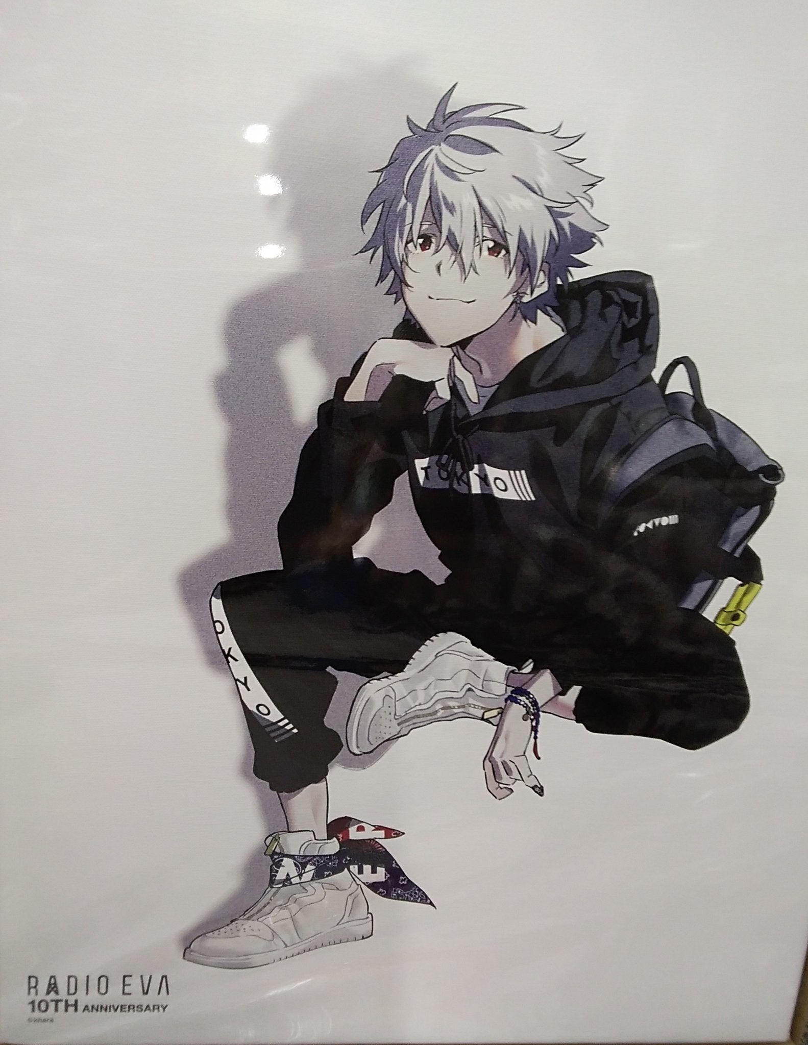 RADIO EVA キャンバスアート　エヴァンゲリオン　カヲル 受注生産品】RADIO EVA 397 EVA Canvas Art （illustration