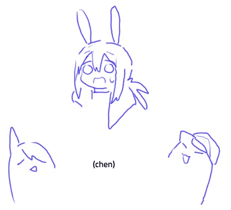 先週末のdrawpileお絵かきチャット #明日方舟 