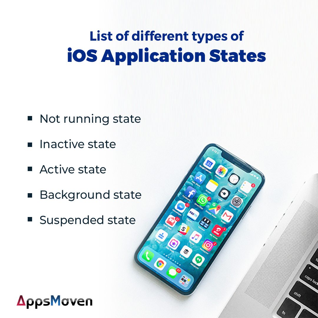 AppsMaven's tweet image. Every iOS application has five state in it's life cycle.
#iosApplications #MobileAppDevelopment #NotRunningState #InactiveState #ActiveState #BackgroundState #SuspendedState #coding #Programming #MobileApps #ITCompany #ITServices #AppsMaven
