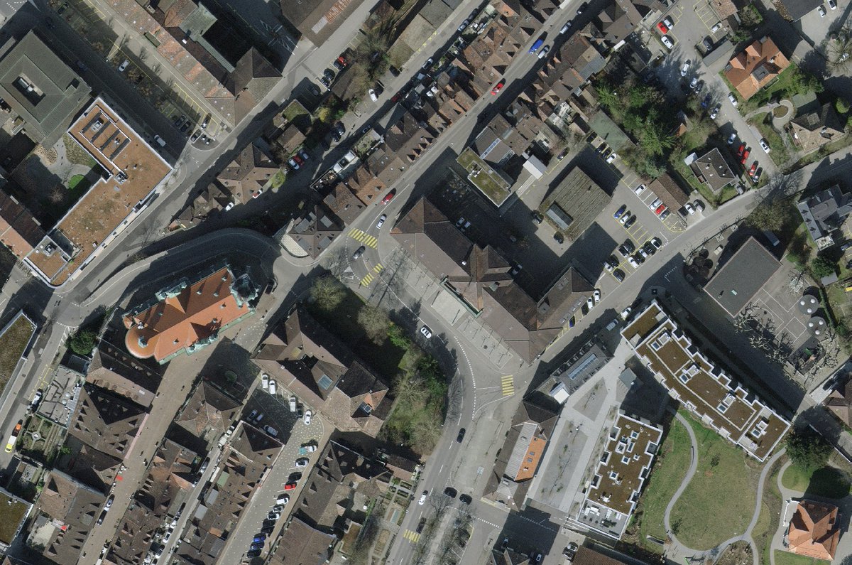 Neu stehen im #ThurGIS Viewer map.geo.tg.ch die aktuellen #swissimage Orthofotos 2019 der #swisstopo als Hintergrund (Darstellungsdienst) zur Verfügung. #Thurgau