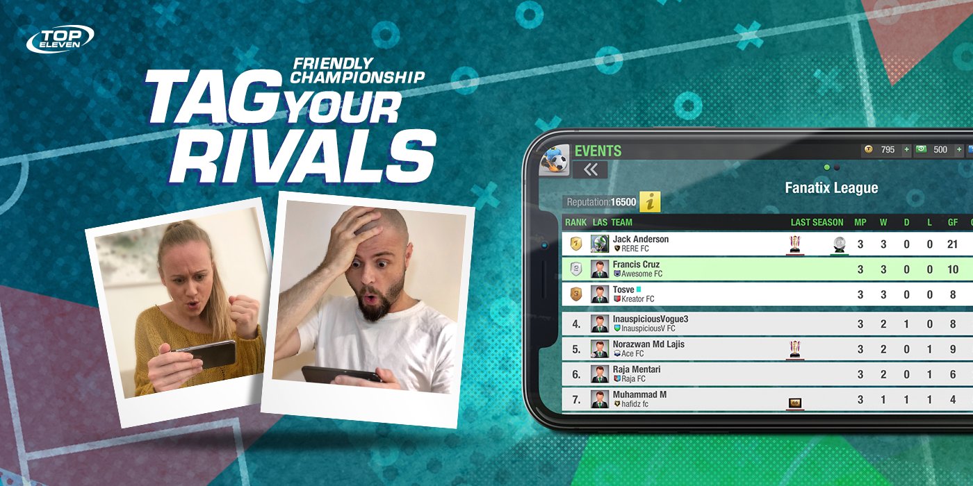 Top Eleven on Twitter "Friendly Championships are heating up! 🔥 Are