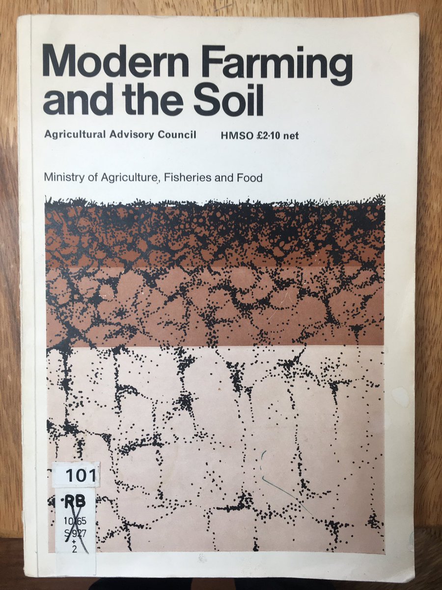 rsmithsoil's tweet photo. The Strutt report.  Such an amazing review of soils. Published in 1970.
The conclusions are even more relevant 40 yrs later! #soilorganicmattter, #timeliness
#soilwetness, #heavymachinery, #highrainfall, #difficultcropping, https://t.co/tsUe3SwLKo