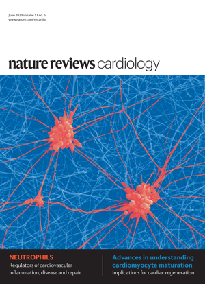 NatRevCardiol's tweet photo. June issue of @NatRevCardiol is now live, featuring Reviews on #neutrophils as regulators of cardiovascular #inflammation, cardiomyocyte maturation and implications for regenerative medicine, and care of patients with familial hypercholesterolaemia: https://t.co/e5cCEQIDlF https://t.co/SUXDRvu2Tr