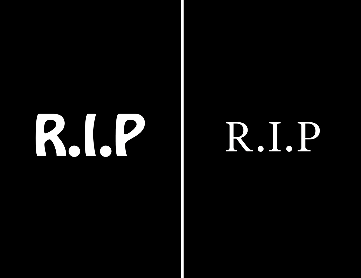 itskuzz's tweet photo. @misparanoiass Aquí la comparativa. 
La elección de una tipo es crucial porque aporta matices muy diferentes a un mismo mensaje, hasta puede cambiarlo completamente. Elegir la Hobo STD (1ª) para una placa conmemorativa es como elegir la Comic Sans para un informe de unos resultados médicos. https://t.co/BXnk0CEOd2