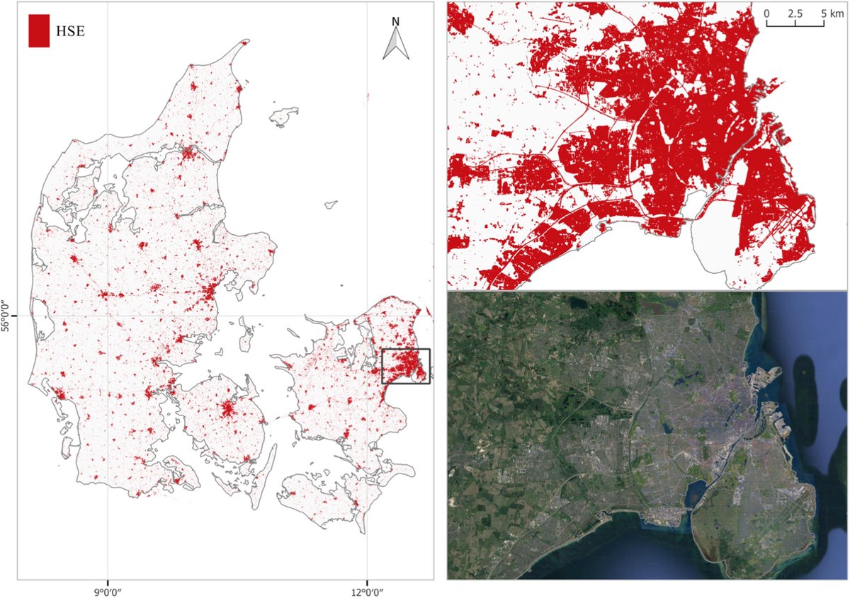 Zhu_XLab's tweet photo. Our work on a #DeepLearning -based framework to automatically map #HumanSettlementExtent from multi-spectral #Sentinel2 data @isprs #JournalofISPRS
Results of #Denmark and #Henan province in China
More read: https://t.co/oeSiQIN18l
Project: https://t.co/IamUWLnwD5 https://t.co/7gnygYlMhJ