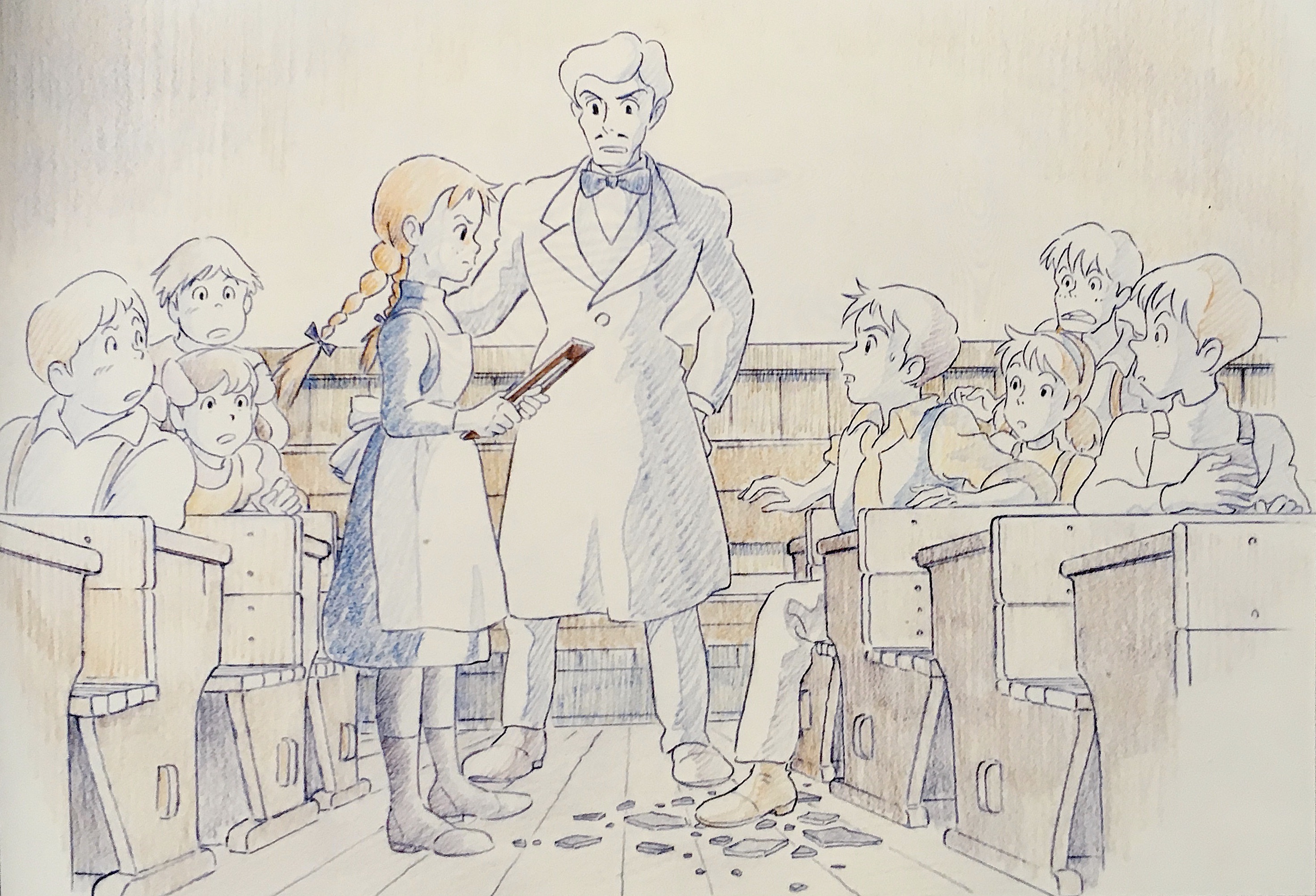 赤毛のアン 近藤修正込み 原画 赤毛のアン 近藤修正込み 原画