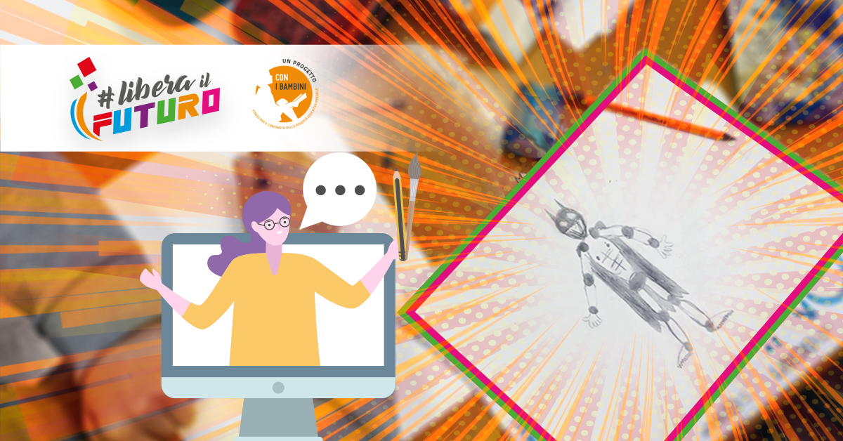 LiberaIl's tweet image. Tra i laboratori online che si svolgono con le scuole che fanno parte del progetto #liberailfuturo c’è il percorso sulle tecniche del fumetto 💭✏️🎨 in cui ragazzi scoprono tanti strumenti utili per avvicinarsi al disegno 📐✏️

&amp;gt;&amp;gt; bit.ly/36bieq3

#labonline #fumetto