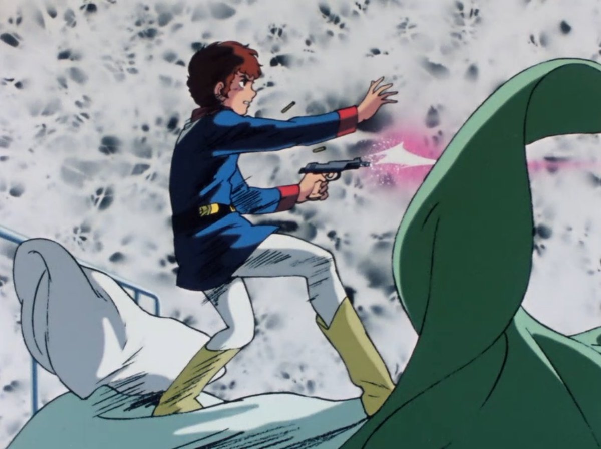 Amuro No Longer Baby Now He Does Violence